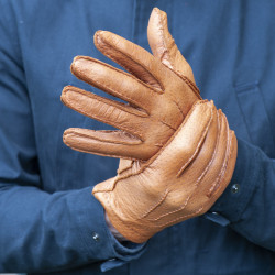 gants en cuir homme luxe