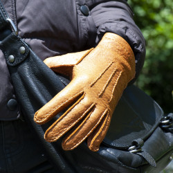 Pour motard Mitaines /à clous PrimeLeather en cuir v/éritable noir de qualit/é sup/érieure