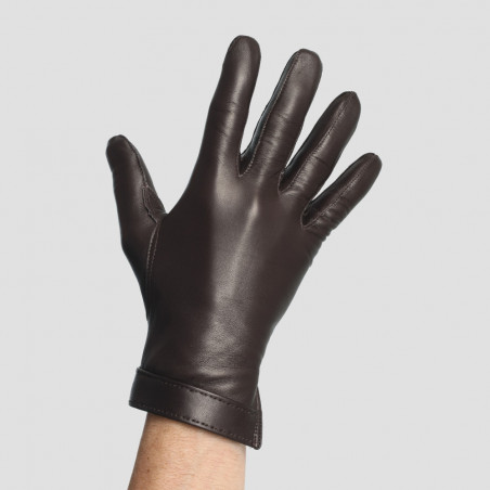 Le séducteur homme personnalisable - gant cuir noir