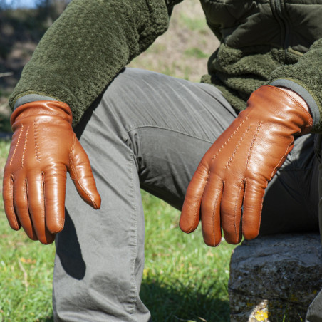 Gant cuir homme artisanal Gant cuir homme artisanal