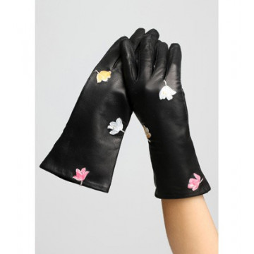 Gant cuir artisanal pour dame - Le champêtre Gant cuir artisanal pour dame - Le champêtre